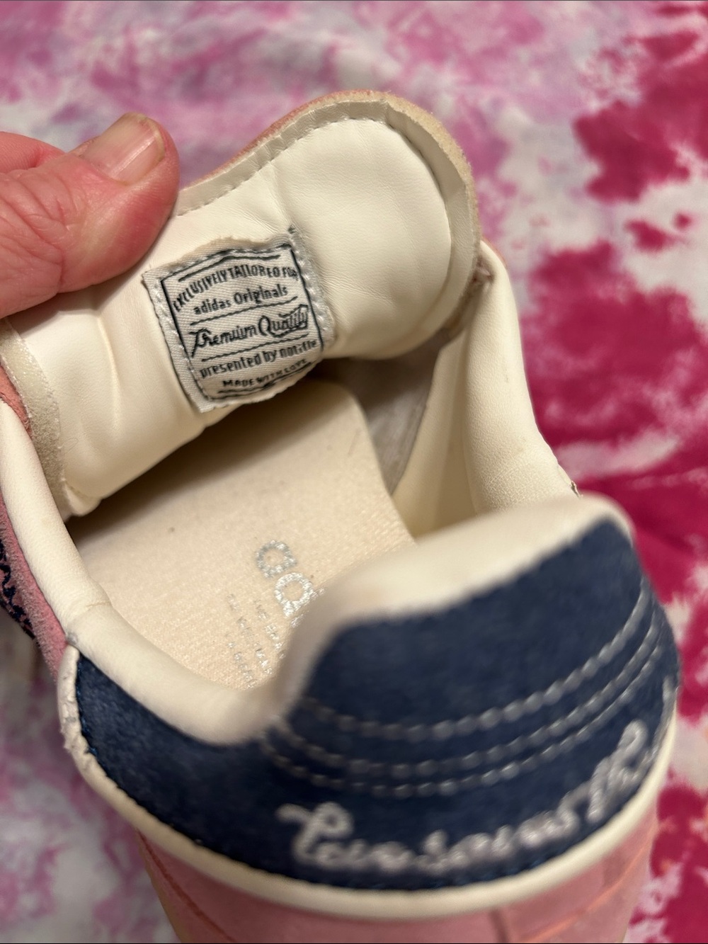 Adidas samba no title pink sneakers size 7 - Picture 5 of 8